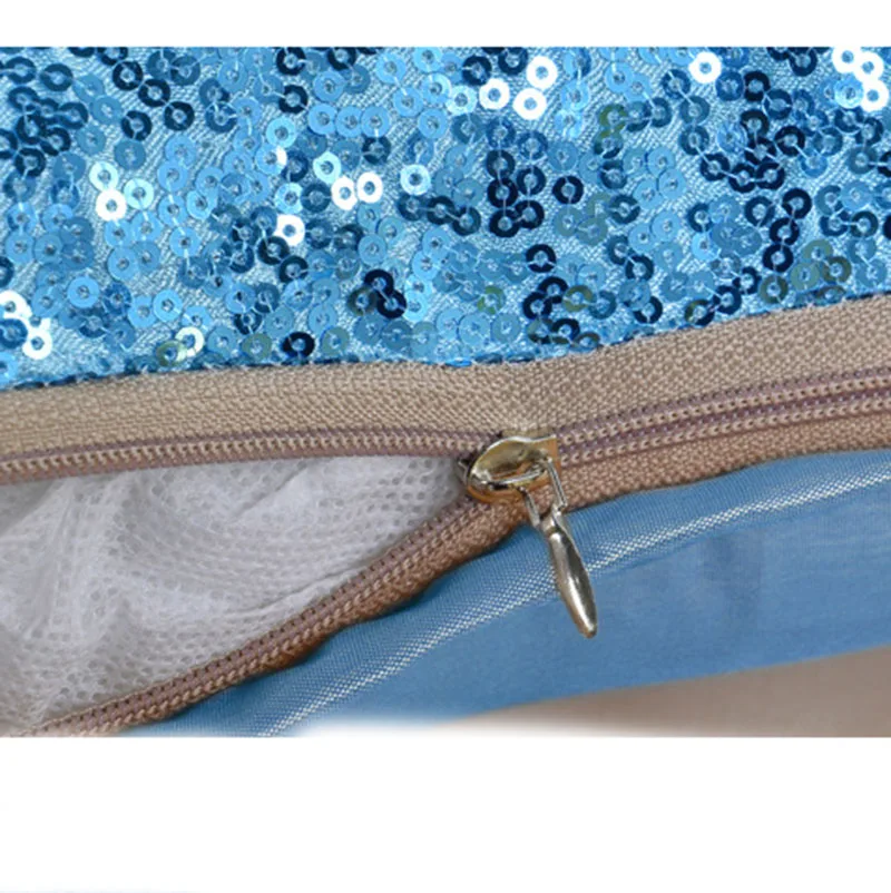 

Solid Color Glitter Sequin Cushion Cover Pillowcase Christmas Wedding Party Cafe Home Sofa Seat Bed Throw Pillow Cover Supply