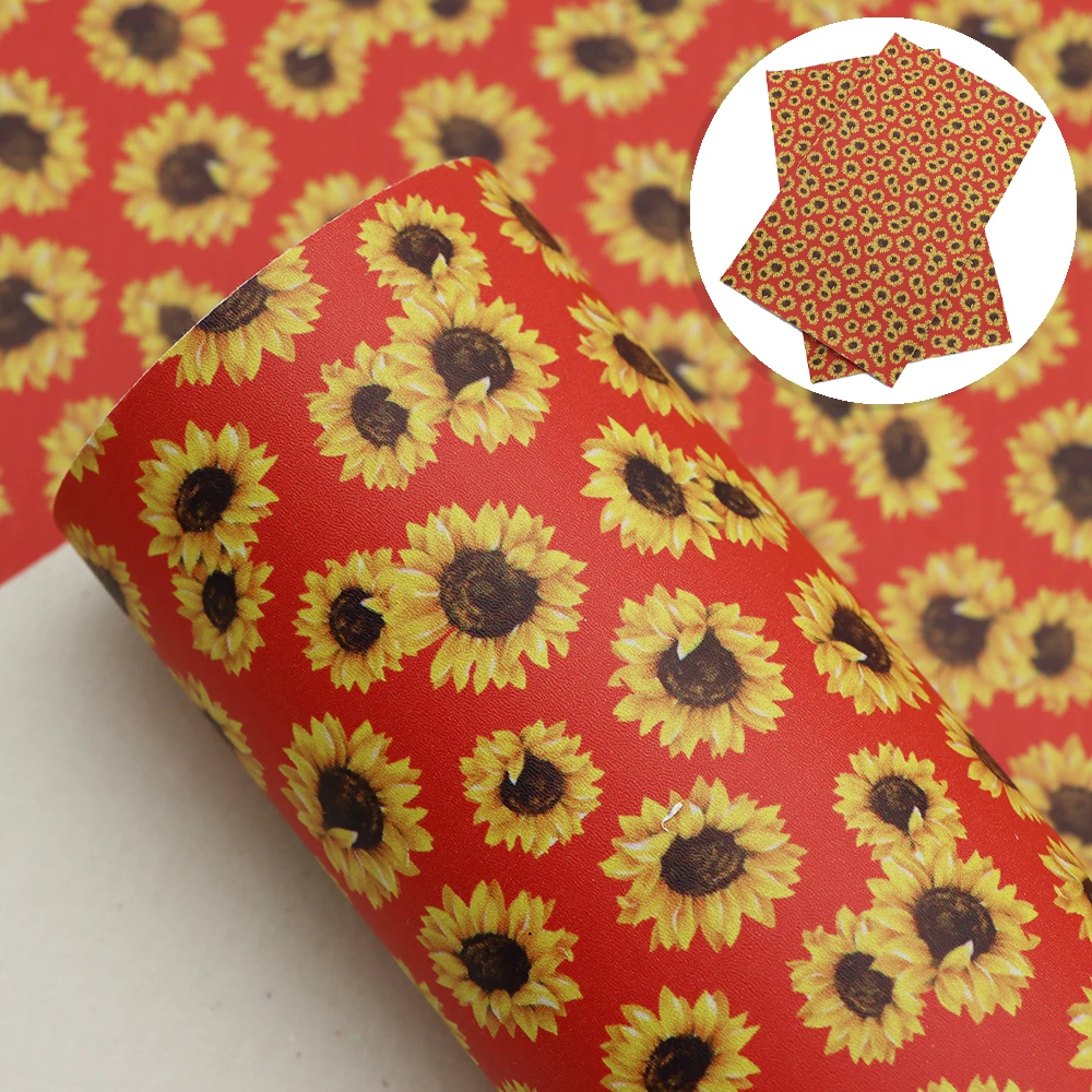 Аксессуары David 20*33 см Гладкий Цветочный Принт искусственная кожа для сумок с