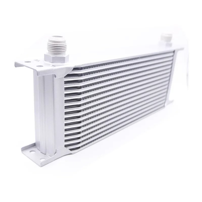 

AN10 Алюминиевый радиатор 7/10/13/16/19/25/30 рядов британского типа Автомобильный масляный радиатор для двигателя Замена радиатора Универсальный охладитель