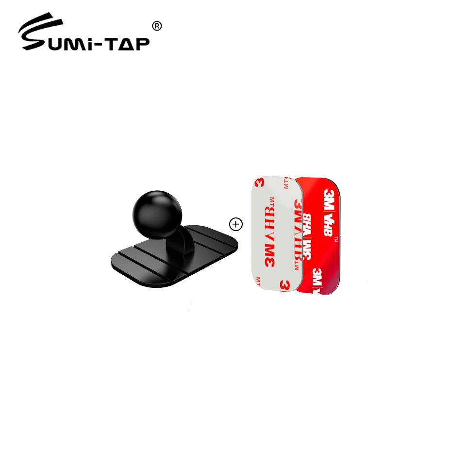 

Sumitap Car Holder Dashboard Suction Base 17mm Ball Head Universal Car Bracket Magnet Gravity Mobile Stand Car Mount Accessories
