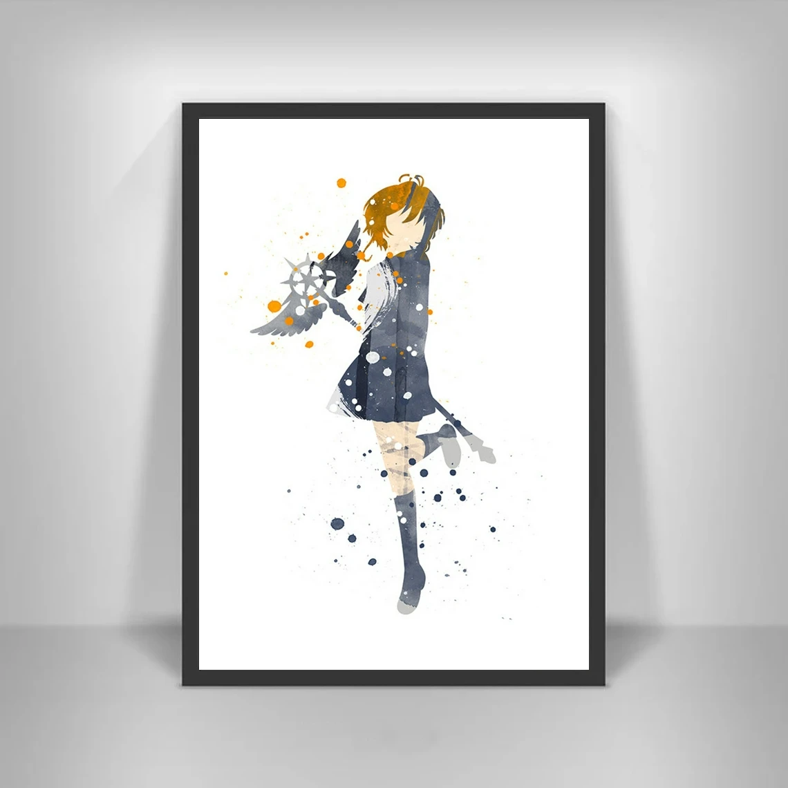 

Аниме постер Сакура КИНОМОТО, альтернативные минималистичные художественные принты на холсте, украшение для дома, настенная живопись (без ...