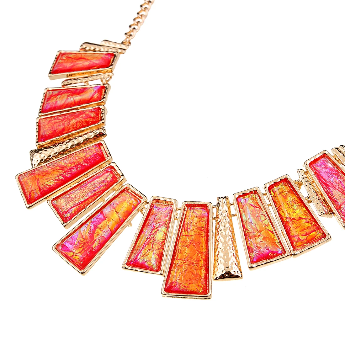 Женский комплект ювелирных изделий MINHIN набор ожерелье и серьги с зеленым