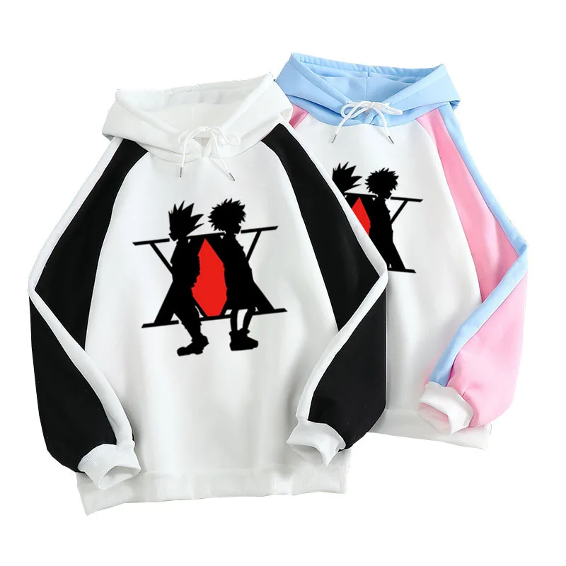 Женская толстовка с капюшоном зимний Повседневный пуловер мультяшным аниме