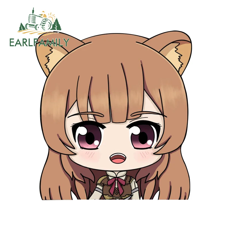 

EARLFAMILY 13 см x 12,1 см для Ralphtalia Peeker автомобильные мотоциклетные наклейки водонепроницаемые наклейки забавные украшения для дверей автомобиля