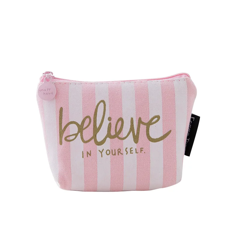 

Canvas Women Mini Purse Cute Zipper Girl Kids Coin Wallet Portable Lipsticks Bags Key USB Cable Headset Organizer Bag