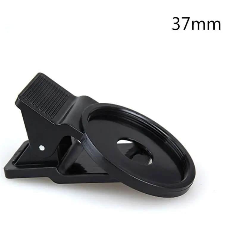 Зажим для объектива камеры мобильного телефона 37 мм Профессиональный зажим 0.45X