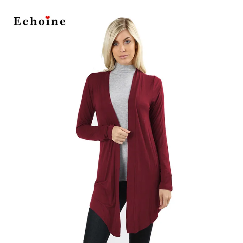 

Echoine Women Casual Coats Minimalist Jacket Open Front Long Sleeve Oversize Highstreet Loose Fashion Autumn Office Lady Clothes
