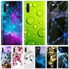 Чехол для Samsung Note 10, Note 10 Lite, Силиконовый ТПУ мягкий чехол-накладка, чехол для телефона Samsung Galaxy Note 10 +, чехол Coque