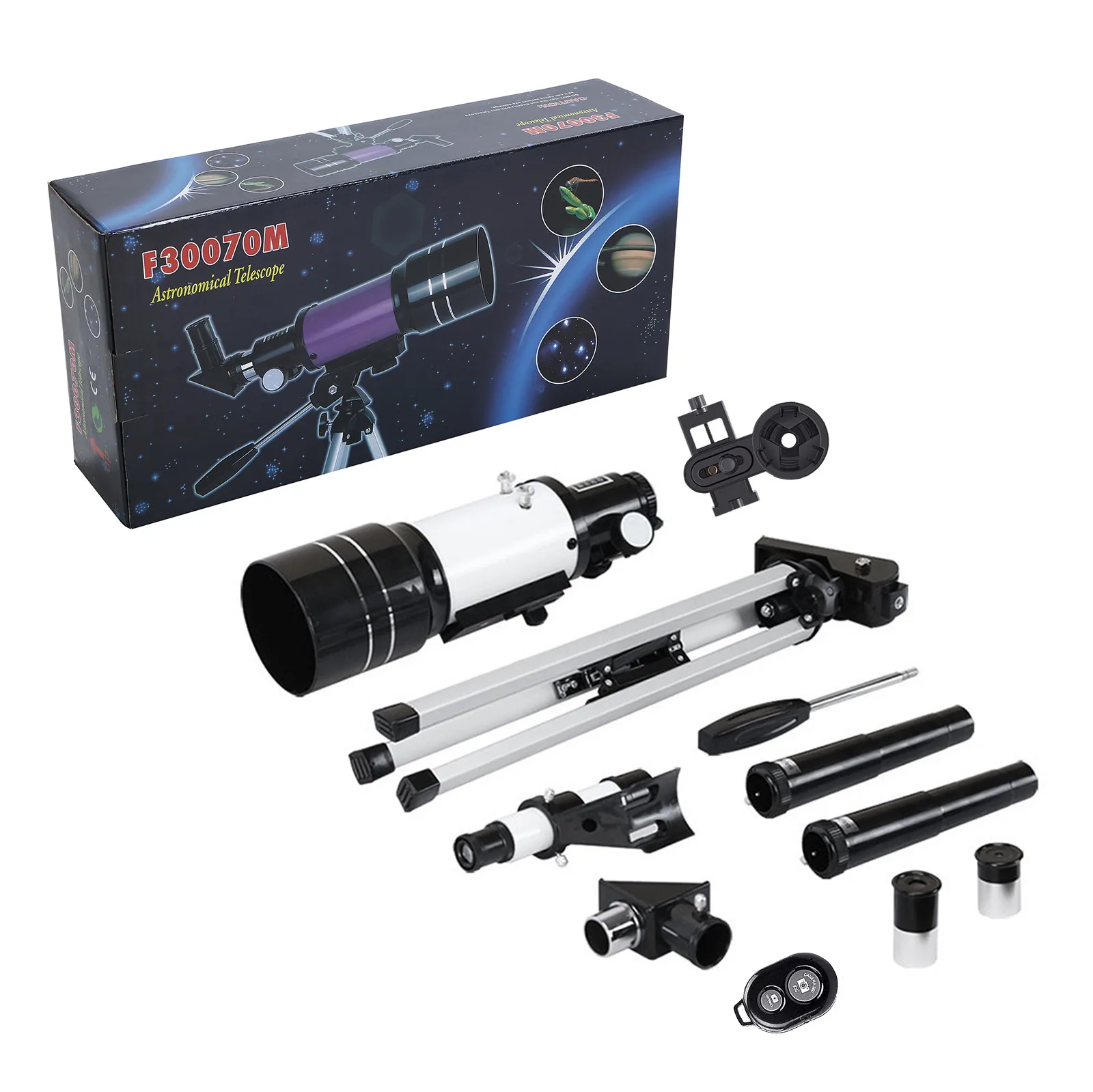 Телескоп с рефракторным креплением 20 мм со штативом видоискатель прицел для