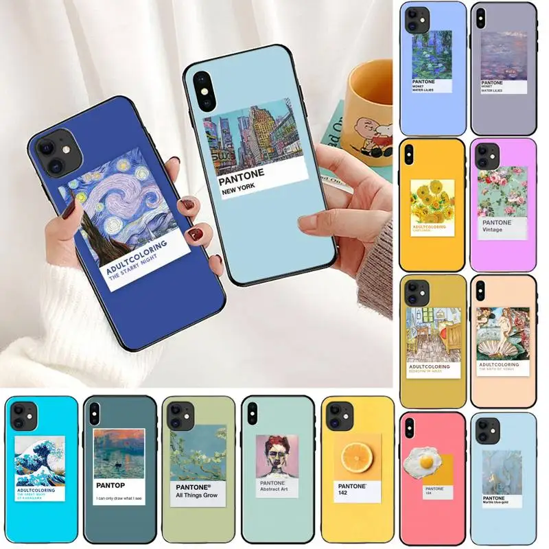 Винсент Ван Гог Пантон искусство чехол для телефона iPhone 11 8 7 6 6S Plus plus X XS MAX 5 5S XR Pro max