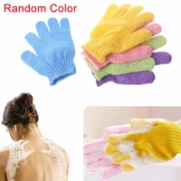 exfoliating bath gloves scrub gloves resistance body massage glovepeeling mitt body scrub gloves bath sponge spa foam shower