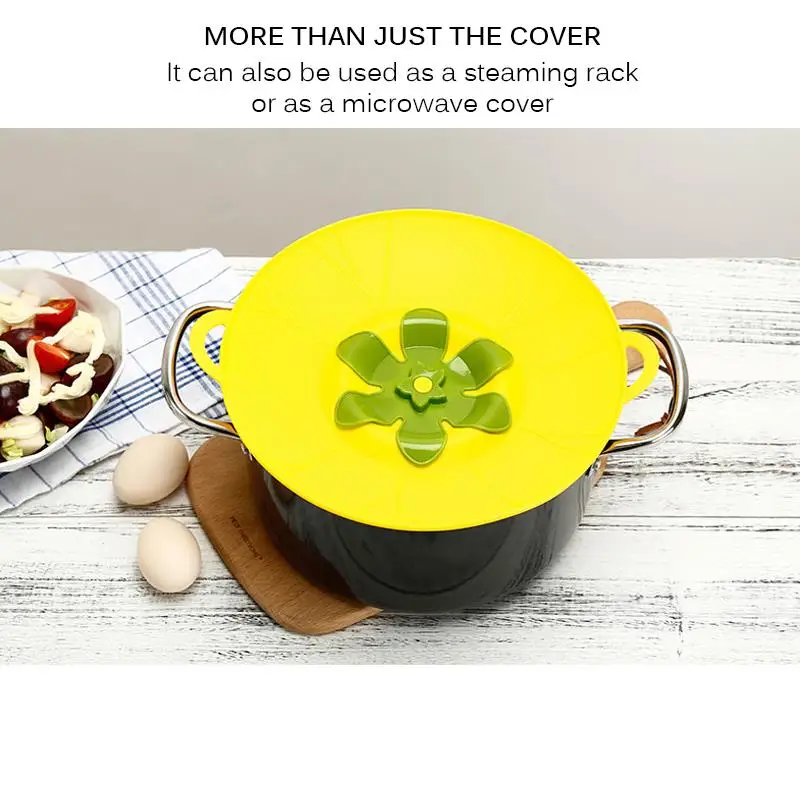 Силиконовая крышка для кастрюль кухонной посуды|Крышки посуды| |