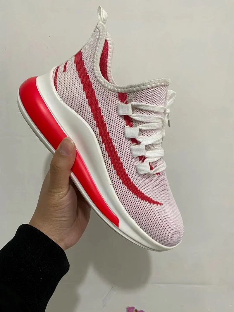 

2021 Chunky Sneakers Women Spring White Shoes Platform Wedges Shoes Comfortable Mesh Casual Sport Shoes Zapatos Mujer Sneakers