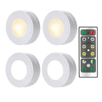 cabinet light wireless dimmable touch sensor dual color led night lamps battery power remote control suitable for kitchen stair