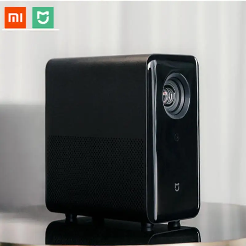 Проектор Xiaomi Mijia для ТВ HD 4K 3D Android 6 0 3500 лм DLP Wi Fi bluetooth 4 1 HDR10 Mi проектор домашнего