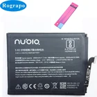 Аккумулятор Li3829T44P6h796136 для ZTE Nubia Z17 Mini NX569J NX569H, 2950 мАч, Сменный аккумулятор для мобильный телефон