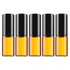 500 шт.лот 1 мл 2 мл 3 мл 5 мл 10 мл флакон из янтарного стекла в рулоне со стекляннымиметаллическими шариками тонкие стеклянные флаконы для эфирного масла в рулоне