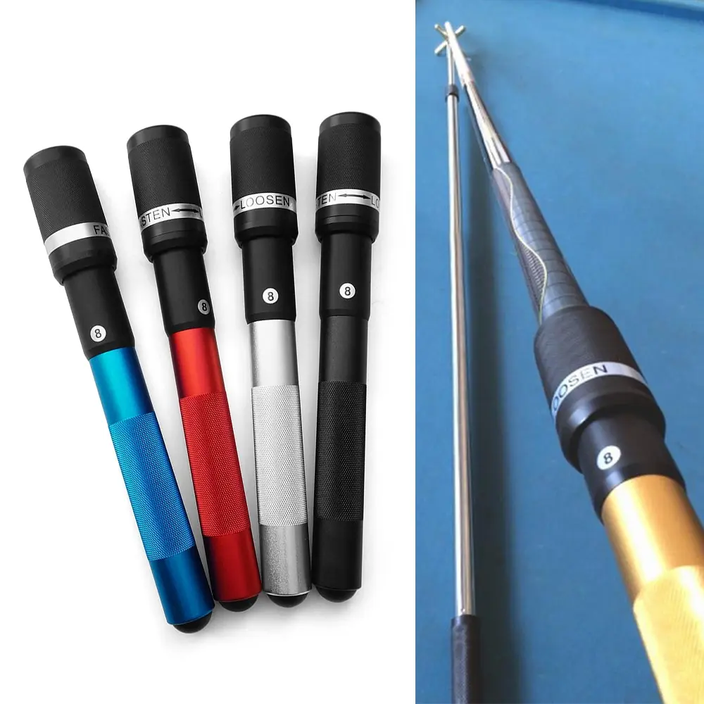 12.6IN Pool Cue Extension Billiard Extender Rotary Fixation Stick Club Tool for Billiards Snooker Accessories | Спорт и развлечения
