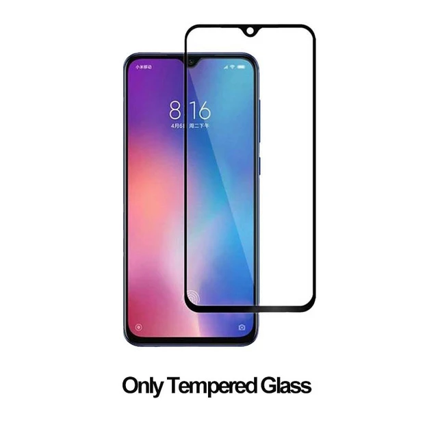 Only 1Front Glass 2в1 Защитное стекло для xiaomi mi 9 lite, безопасные очки, пленка для объектива камеры, защита экрана на xio mi xao mi xia mi 9 se 9se mi 9se - Цвет: Only 1Front Glass