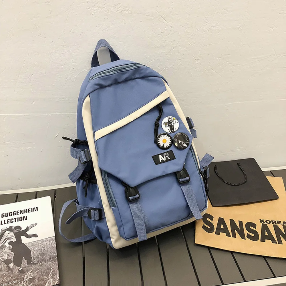 

Ladies Geometric Backpack School Backpack Luxury Classic Student Black Fashion School Backpacks for Teenagers Mochila Bookbag