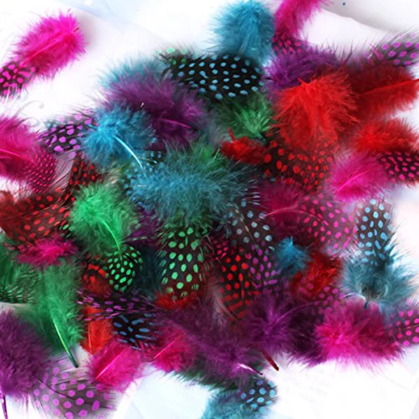 50 шт. разноцветных перьев|Перо| |