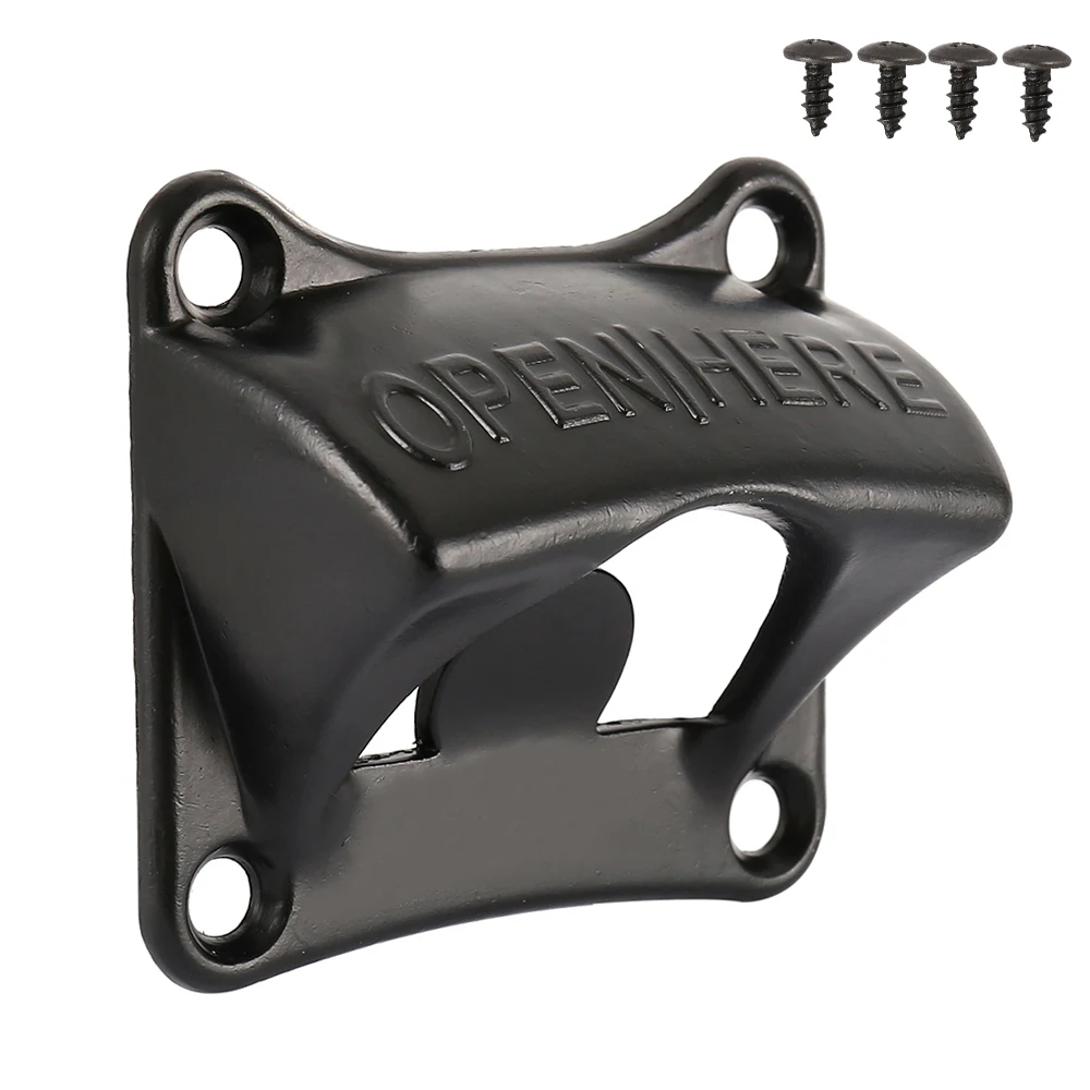 Винтаж бронза настенный открывалка для бутылок вина пива Сода Стекло Кепки