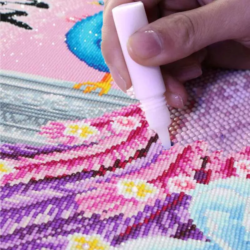 12 шт. профессиональный клей для алмазной живописи школьные детские ремесла