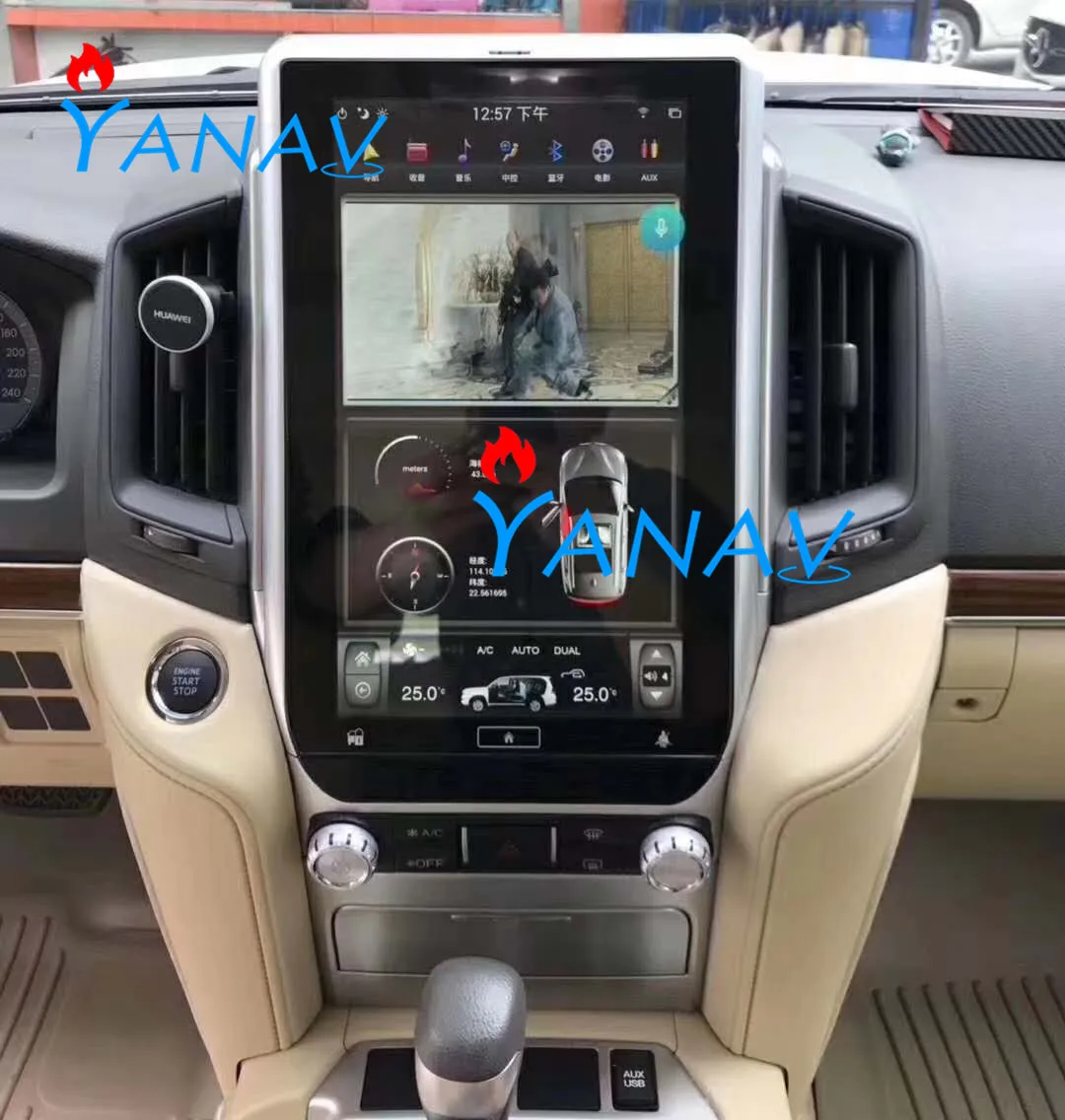 

13,6 дюймов Android 9,0 WiFi GPS навигация для-TOYOTA LAND CRUISER 2016-2019 вертикальный сенсорный экран радио Dvd плеер Автомобильный стерео