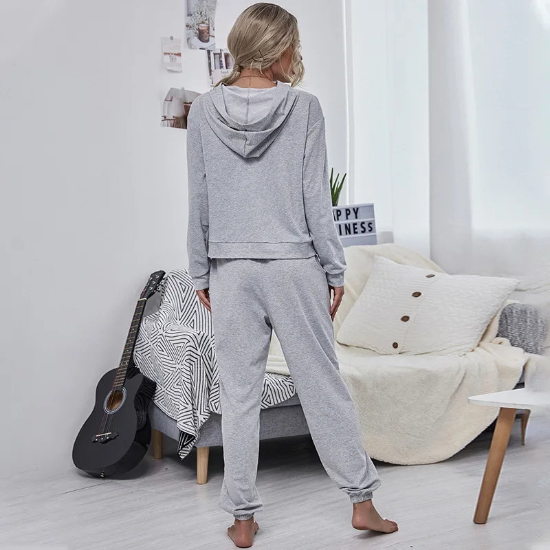 Autumn Women's Sets Sportswear Elegant Pant Female Casual Outfits Jogger Sports Suit Tracksuit Womens Sweatsuit Hoodie | Женская