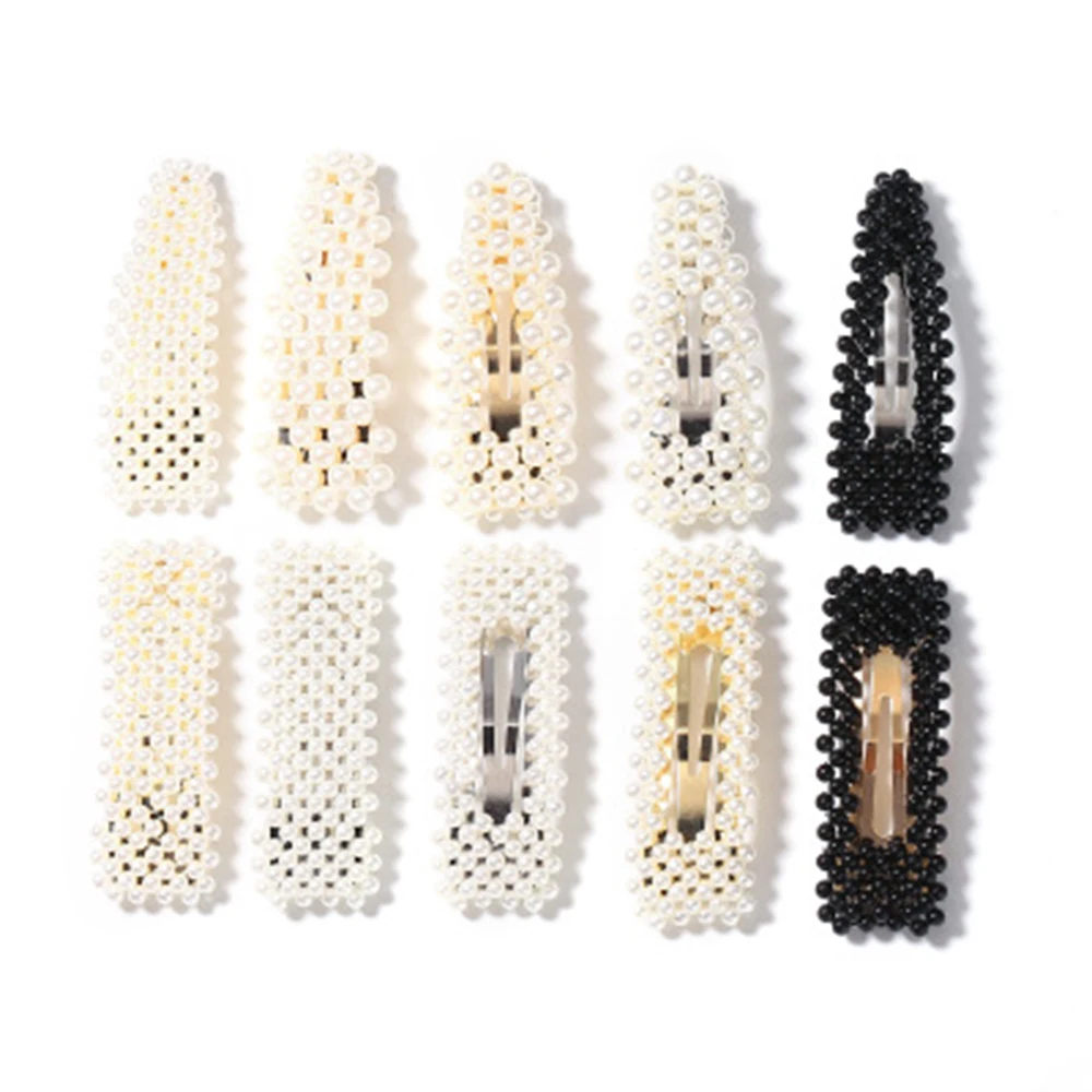 1 комплект модных однотонных заколок для волос женская шпилька модные заколки