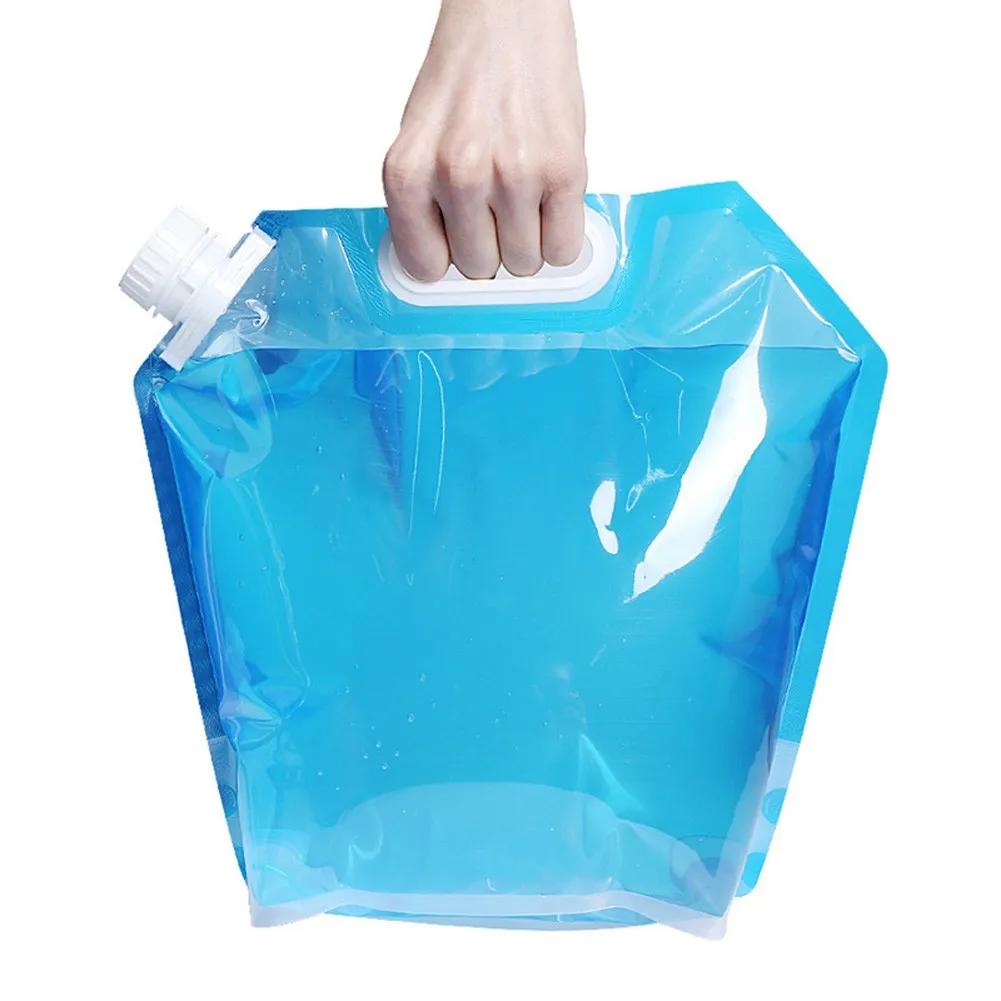 

5L/10L Outdoor Folding Camping Water Storage Bottle Water Bag Collapsible Bag Container Carrier Camping Hiking Outdoor