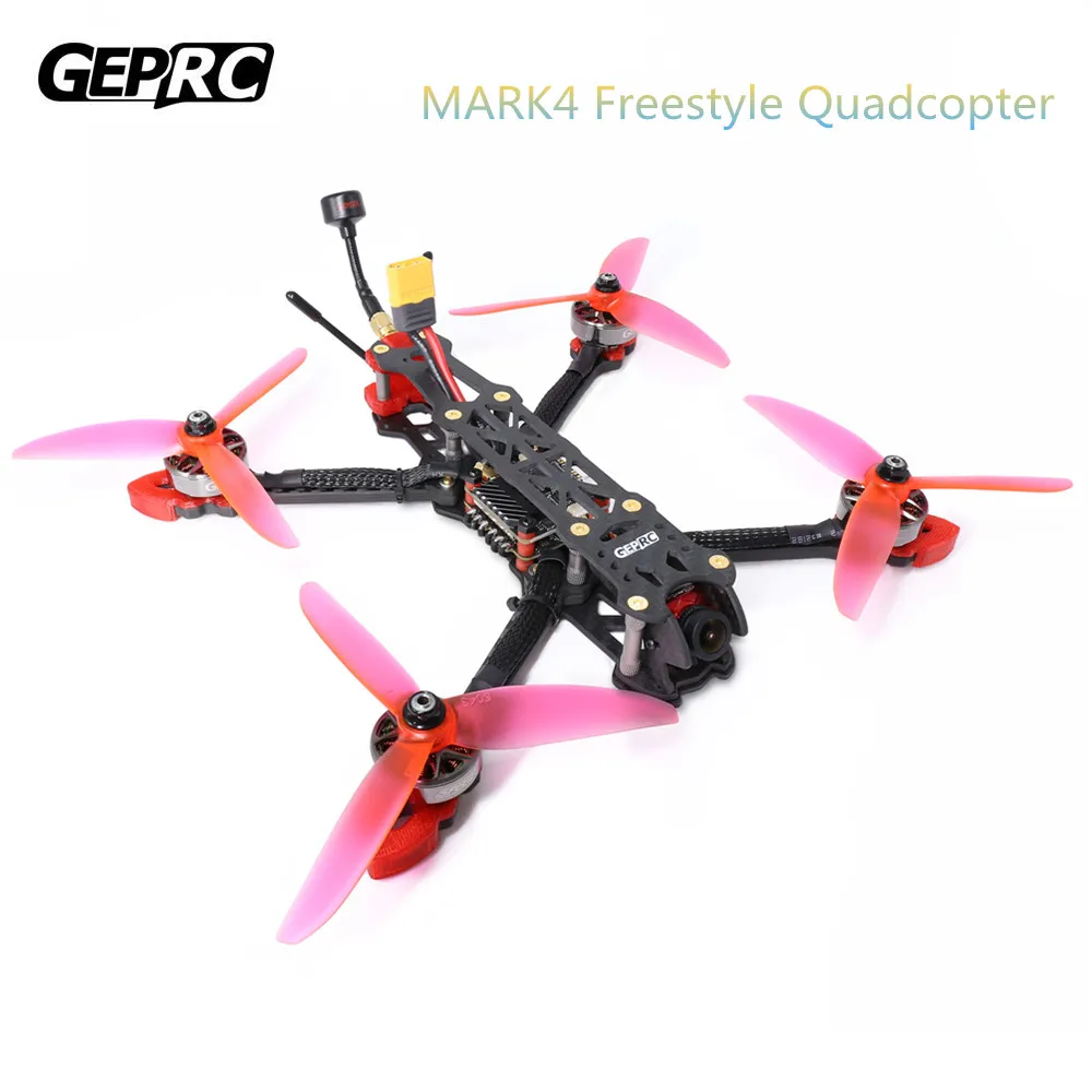 

GEPRC MARK4 Rcaing Freestyle FPV Drone 4S/6S Quadcopter With SPAN F722 HD FC,Caddx Ratel 2.1mm Camera Lens,GR2306.5 Motor