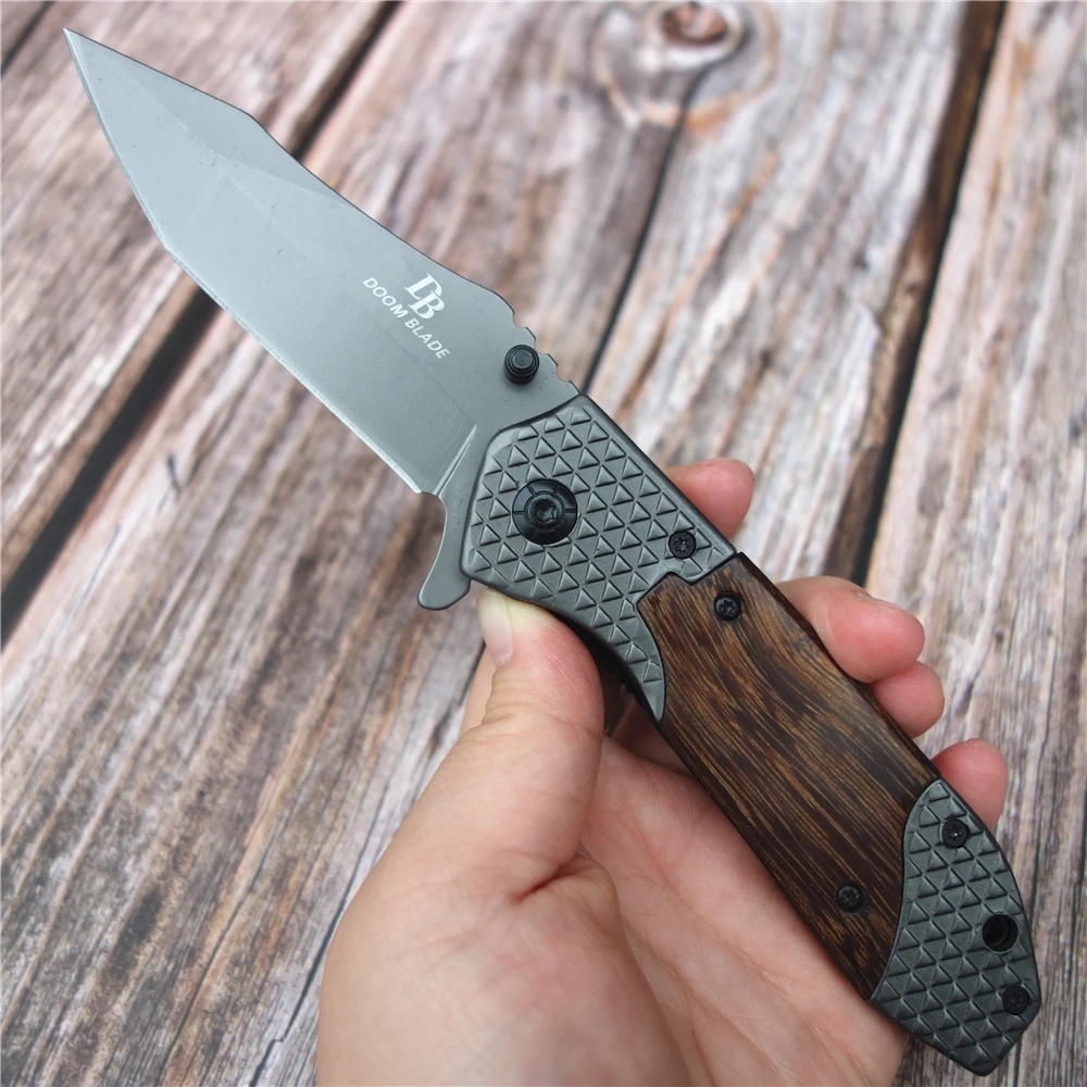 Карманный нож открытый тактический складной с лезвием спасательный инструмент