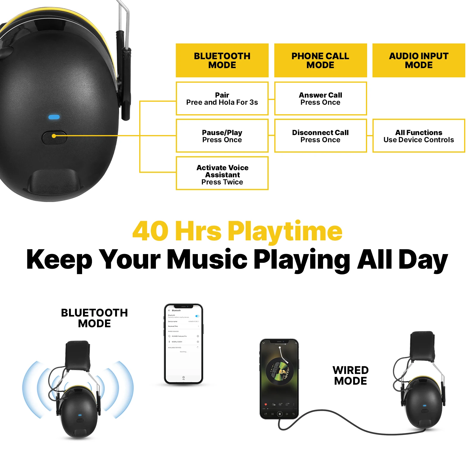 Акция! Наушники для стрельбы Bluetooth защитные наушники шумоподавление электронный