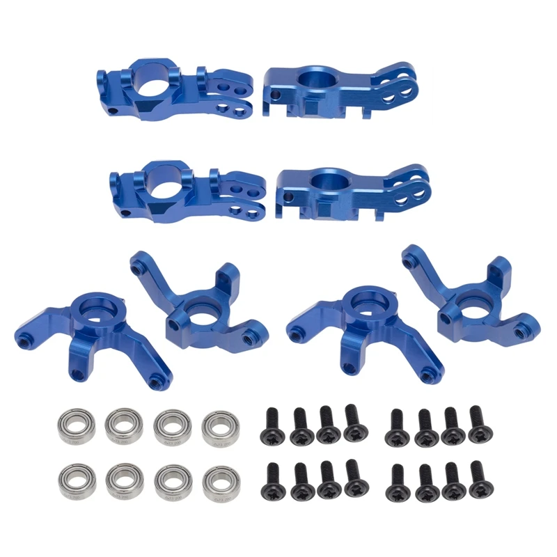 

8Pcs Aluminum Steering Knuckles Blocks Stub Axle Carriers for 1/10 Redcat Blackout XTE SC XBE (Pro) Upgrade Parts