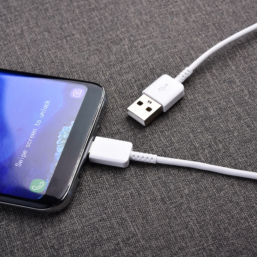 Оригинальный Samsung S8 S9 S10 S20 Plus Быстрый зарядный кабель USB 3 1 Type C Дата-кабель для Galaxy
