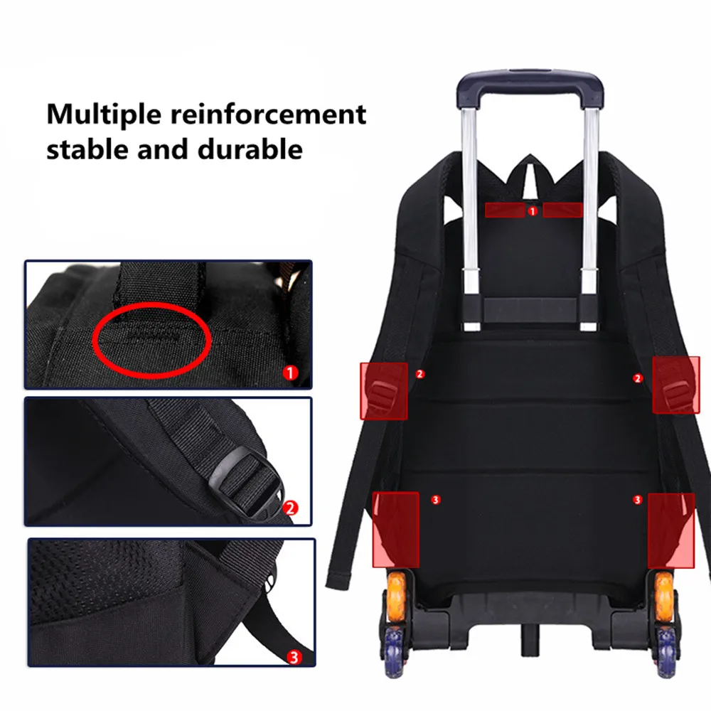 Водонепроницаемые съемные школьные ранцы для мальчиков и девочек детские