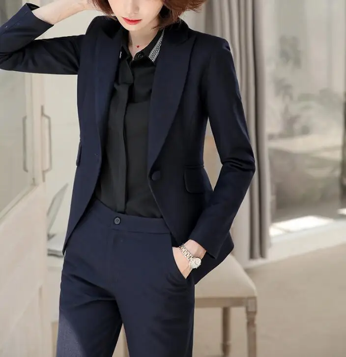 

Mini Skirt Suits Women Slim Blazer Jacket Suit Two Piece Sets Elegant Office Ladies Wear Formal Business Work Uniform Plus Size