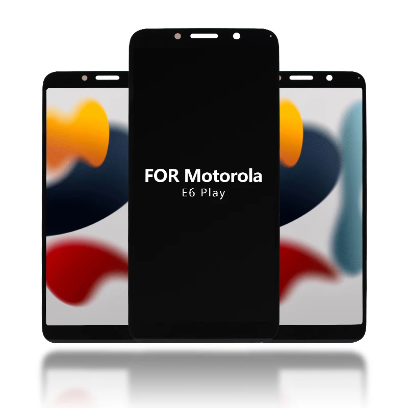 5 5mobile phone lcd for motorola e6 play lcd screen with touch screen digitizer assembly for motorola xt2029 xt2029 1 display free global shipping