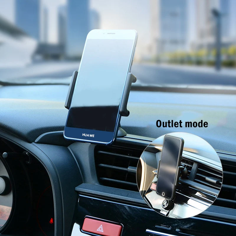 

Автомобильный держатель для телефона на вентиляционное отверстие, держатель для GPS-навигации, подходит для IPhone, Huawei