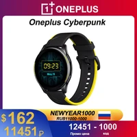 global rom oneplus watch cyberpunk limited edition smart watch 1 39in amoled ip68 waterproof bluetooth male watch female watch