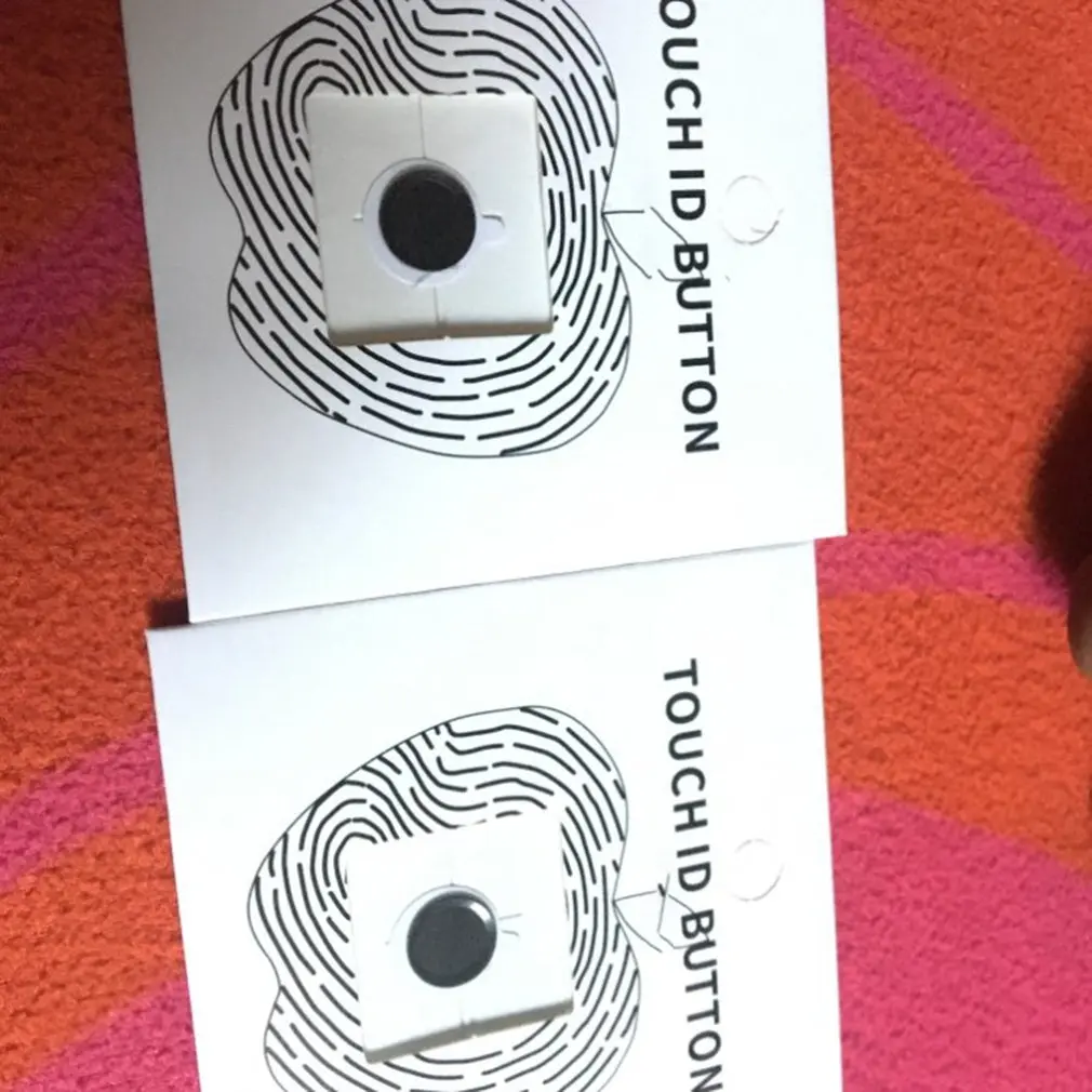 Поддержка разблокировки по отпечатку пальца Touch Key ID Home Button Sticker Protector Keyboard Keycap для