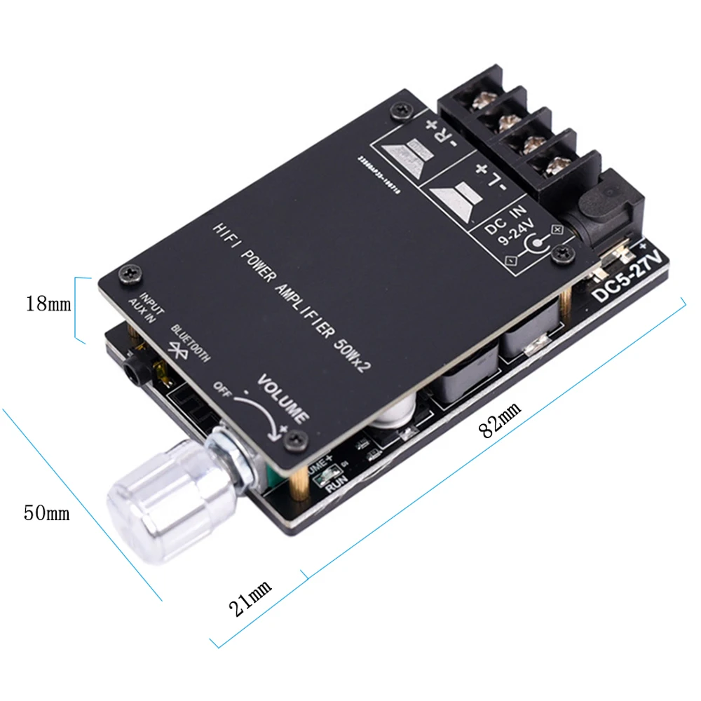 TPA3116 Bluetooth 5 0 Плата усилителя двухканальный 2*50 Вт мини стерео аудио приемник