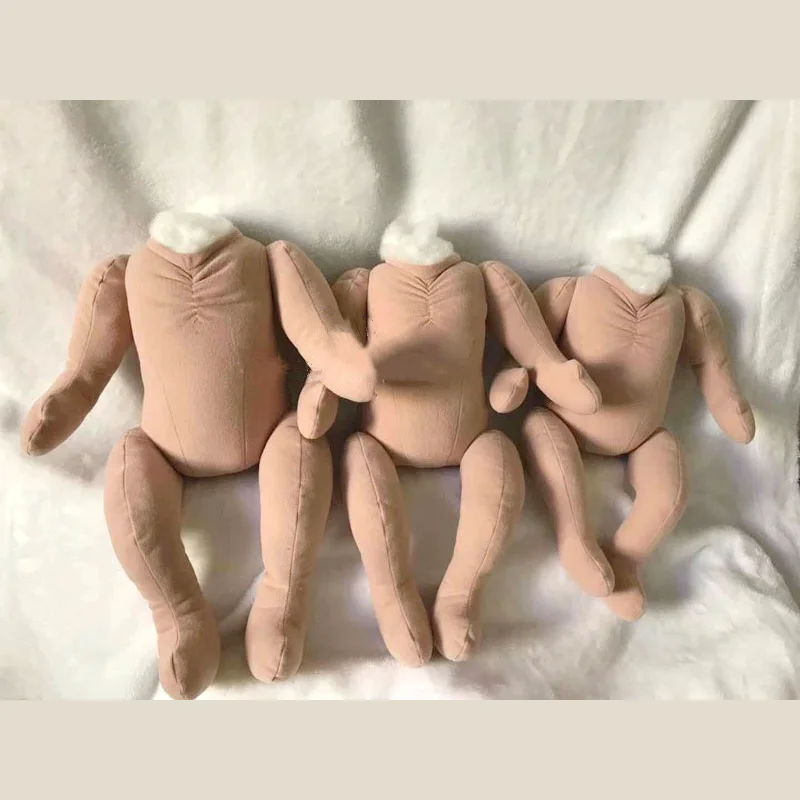 Cuerpo articulado y giratorio de piel para mu&ntilde;eca beb&eacute;, accesorios para mu&ntilde;eca beb&eacute;, 18 pulgadas, 20 pulgadas, 22 pulgadas-0