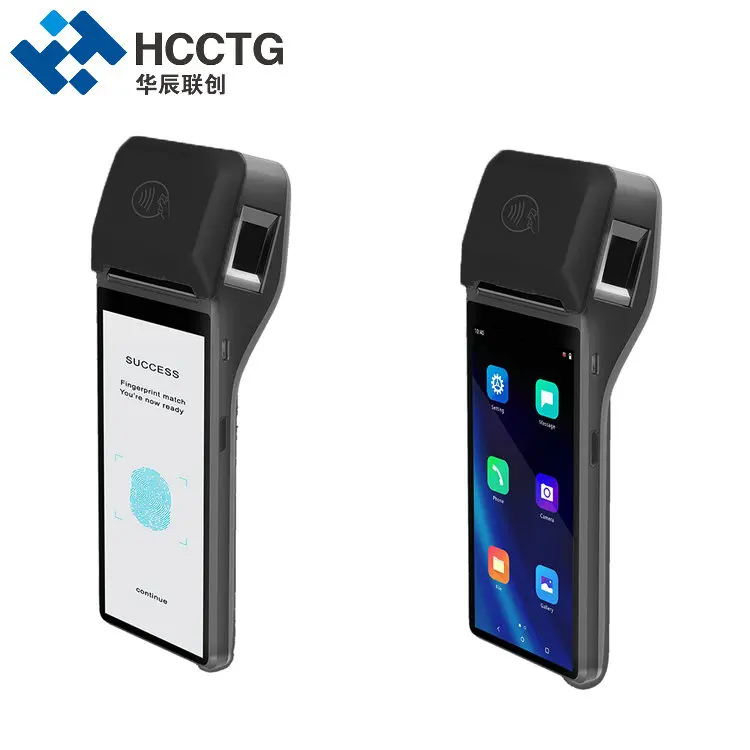 Qualcomm Octa-Core LCD сенсорный экран портативный 4G NFC POS терминал офлайн машина оплата (Z300)