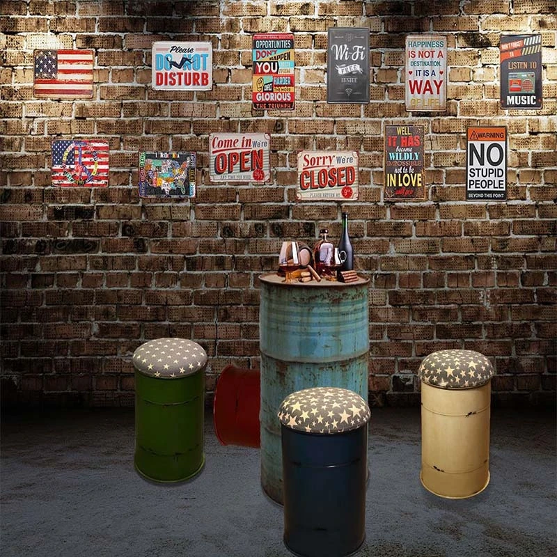 

Fashion Sprite Retro Metal Tin Signs License Wall Art Craft