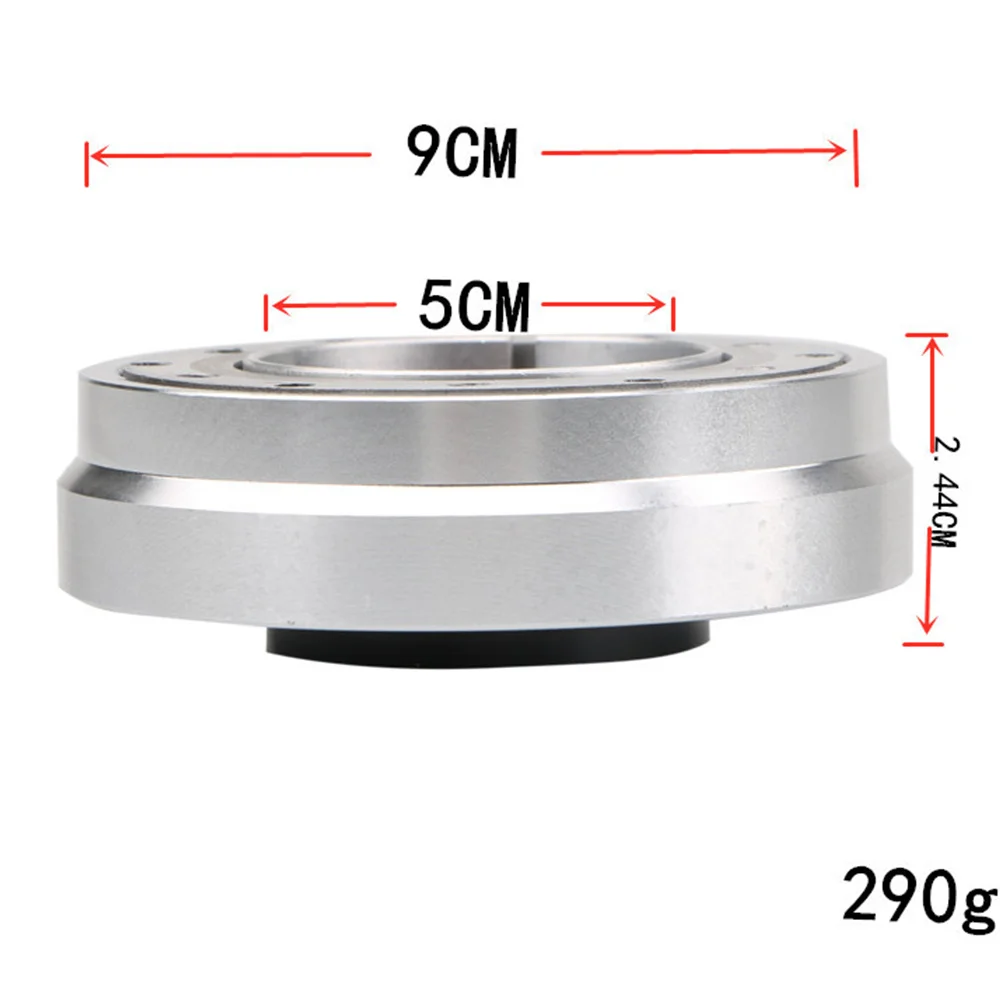 

1pc Universal Car Steering Wheel Quick Release Hub Adapter Off Kit Aluminum