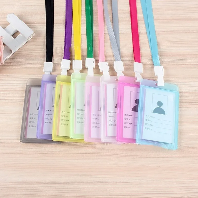 Карамельный цвет работы держатель для карт ID бейдж протектор чехол Крышка