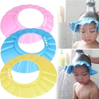baby shampoo cap wash hair kids bath visor hats adjustable shield waterproof ear protection eye children hats