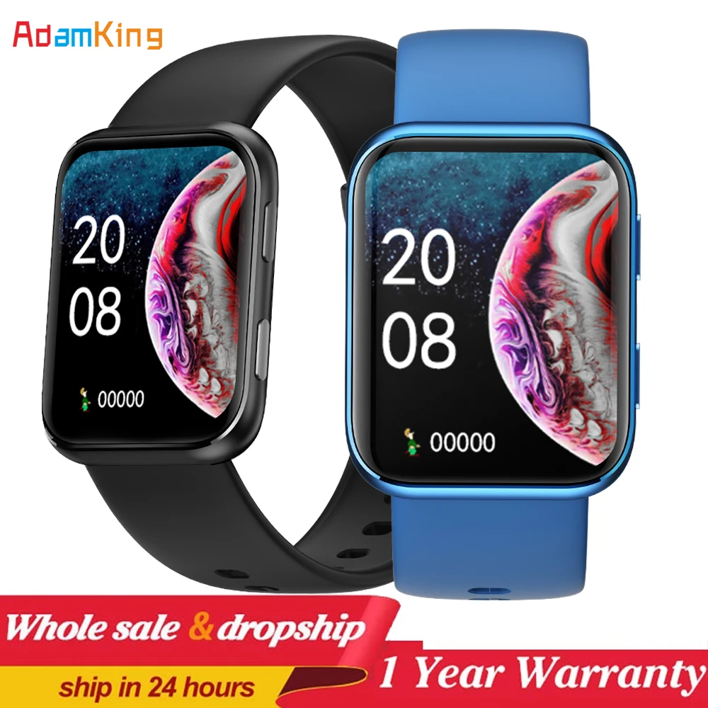 

1.69 Inches Blue Tooth Smart Watch 240*285 Full Touch Screen Smartwatch Men Multi-sport Heartrate Monitor Woman For IOS Android